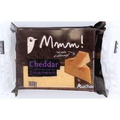 Auchan Terroir Cheddar extra mature, 200g
