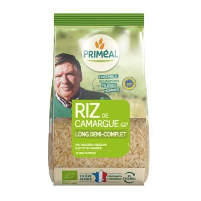 Priméal - Riz Long 1/2 Complet de Camargue IGP, Bio