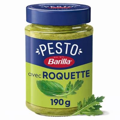 Barilla Sauce Pesto Basilic et Roquette, 190g