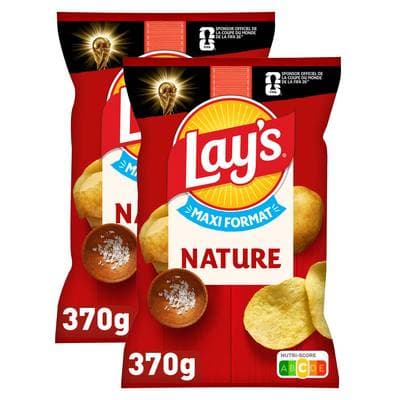 Lay's Chips nature, Lot 2x370g