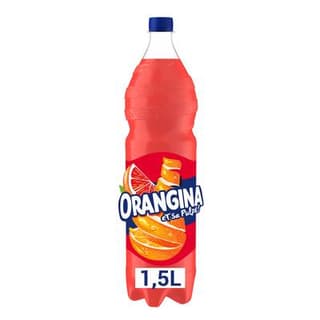 Orangina Boisson gazeuse à l'orange sanguine, 1,5L