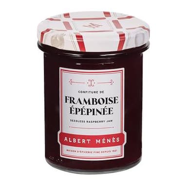 Albert Ménès Confiture Extra de Framboise Epépinée, 280g