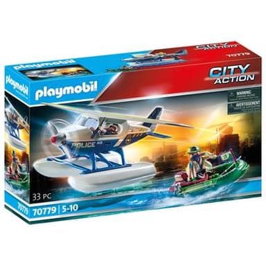 PLAYMOBIL® City Action Hydravion de police et bandit, 70779