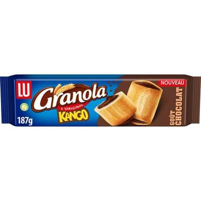 Granola Biscuit kango fourré au chocolat, 187g