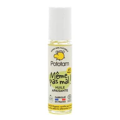 Pototam Huile apaisante • Même pas mal !, 10ml