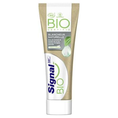 Signal Dentifrice blancheur Naturelle bio, 75ml