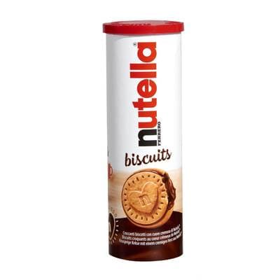 Nutella Biscuits Fourrés Noisettes et Cacao, 12 biscuits - 166g