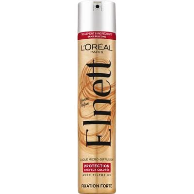 Elnett Laque Cheveux Protection Cheveux Colorés avec Filtre UV, 300ml