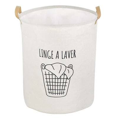 Ménatex Panière à linge coton, 1 pièce