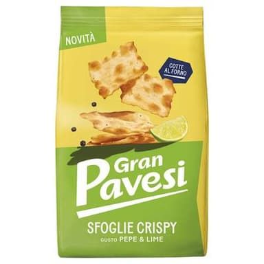 Pavesi Biscuits salés Citron Poivre, 150g