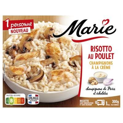 Marie Risotto au poulet et champignons à la crème, 300g