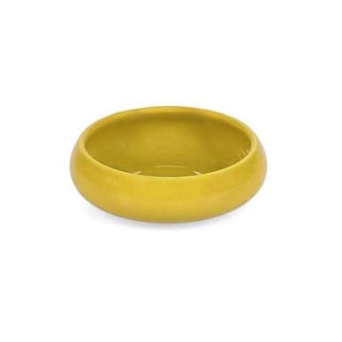 Collection Billie Bol 9,5xH3cm mustard yellow, 2 pièces