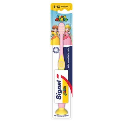 Signal Brosse à Dents Enfants Extra Souple Super Mario, 1 brosse à dents