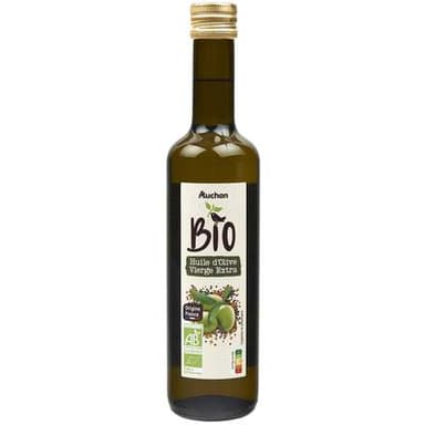 Auchan BIO Huile d'Olive vierge extra Bio, 50cl