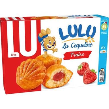 Lu La Coqueline de Lulu fraise, 165g