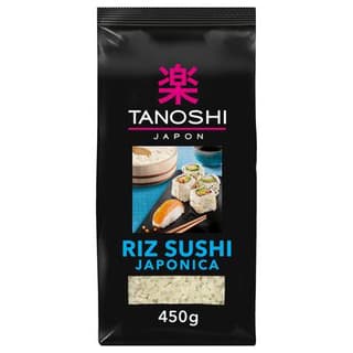 Tanoshi - Japon Riz pour sushi Japonica, 450g