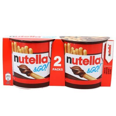 Nutella Nutella and Go !, 2x52g