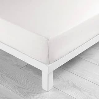 Douceur D Interieur Drap housse blanc 2 personnes, 160x 200 cm