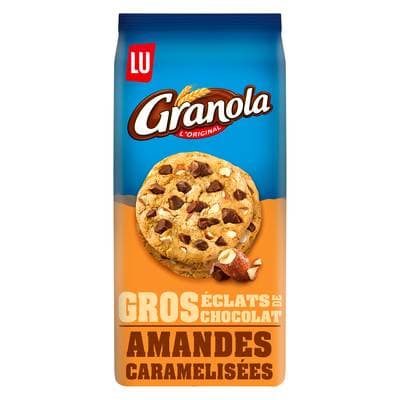 Granola Cookies Chocolat et Amandes, 184g