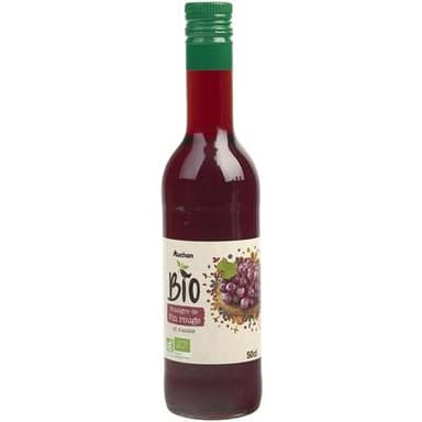 Auchan BIO Vinaigre de vin rouge Bio 6% d'Acidité, 50cl