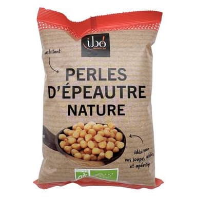 Ibo Perles d'épeautre nature bio, 125g