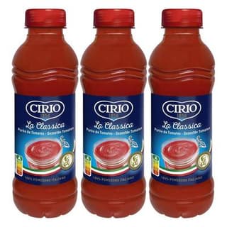 Cirio Purée de tomates - Passata - La classica, Lot de 3x540g