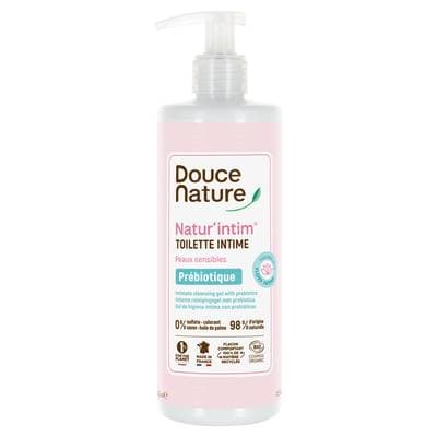 Douce Nature Gel Toilette intime CosméBio Eau Florale Rose, 400ml