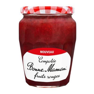 Bonne Maman Compote Fruit Rouge, 590g