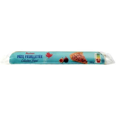 Auchan Pâte Feuilletée Sans Gluten, 280g