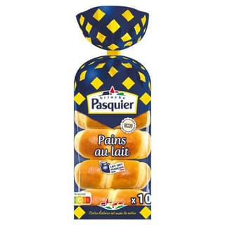 Pasquier Pains au Lait, 10 pains - 350g