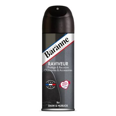 Baranne Spray raviveur noir daim et nubuck, 200ml