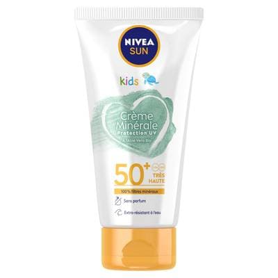 Nivea sun Crème solaire pour enfants très haute protection FPS50+, 150Ml