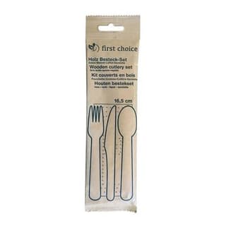 First Choice Kit couvert fourchette couteau cuillère serviette, 1 pièce