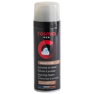 COSMIA MEN Mousse à raser sensitive pour peaux sensibles, 200ml