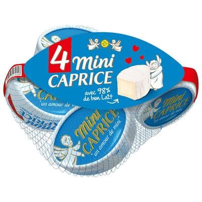 Caprice des dieux Minis fromages à pâte molle, 4 portions - 200g