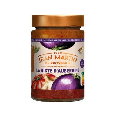 Jean Martin de Provence Riste d'aubergine en bocal, 520g