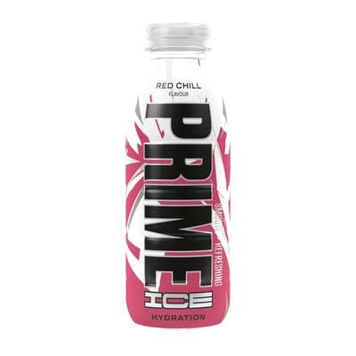 Prime Boisson énergisante et hydratante saveur fruits rouges, 50cl