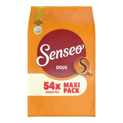 Senseo Café doux dosettes Senseo, 54 dosettes