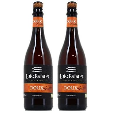 Loic Raison Cidre Doux 3°, Lot de 2x75cl