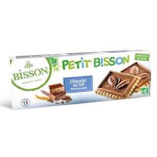 Bisson Petit bisson chocolat lait bio, 150g