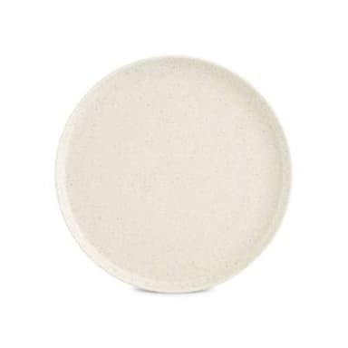Collection Dot Assiette plate vanille, 27,5 cm