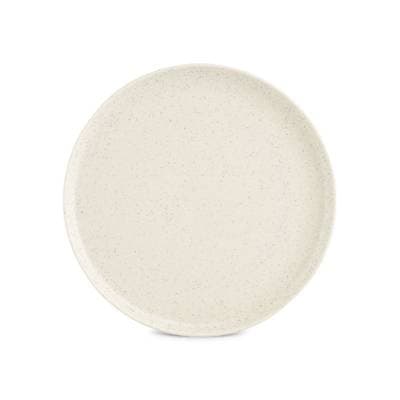 Collection Dot Assiette plate vanille, 27,5 cm