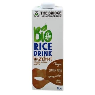 The Bridge Boisson au riz et noisette bio, 1L