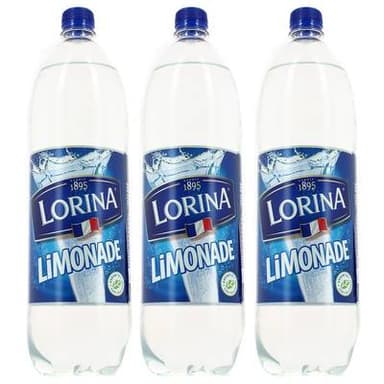 Lorina Limonade double zest, Lot de 3x1L