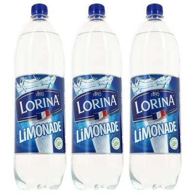 Lorina Limonade double zest, Lot de 3x1L