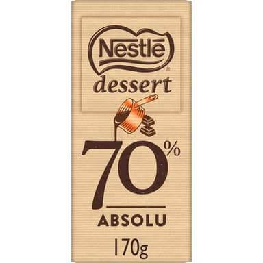 Nestlé Dessert Chocolat pâtissier noir absolu, 170g