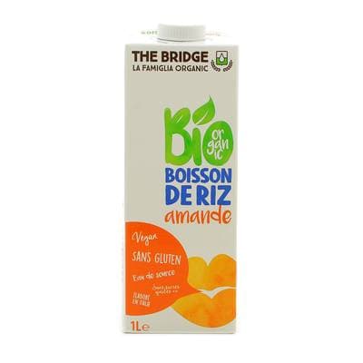 The Bridge Boisson de riz bio à l'amande, 1L