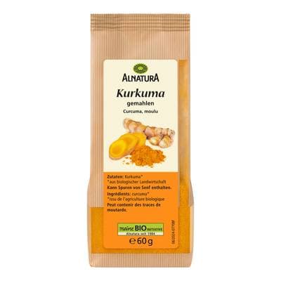 Alnatura Curcuma Moulu Bio, 60g