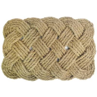 Arvix Tapis coco tressé, 40 x 60  cm