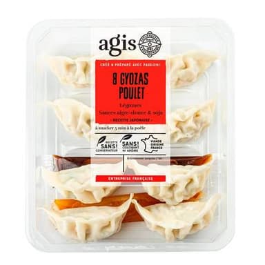 Agis Gyozas au Poulet avec Sauce Soja et Aigre Douce, 200g